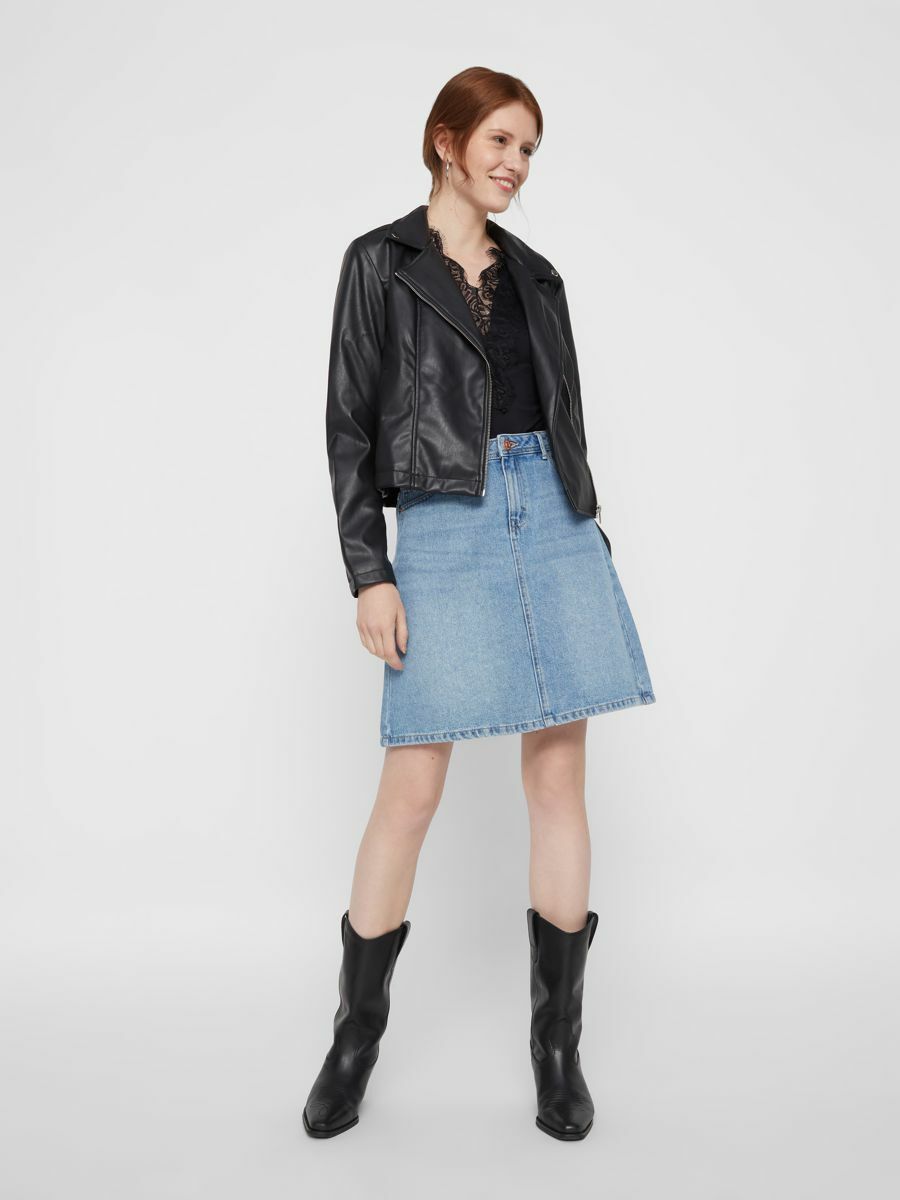 LOU HW DENIM SKIRT