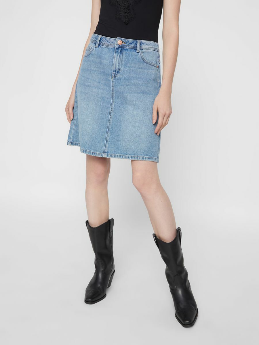 LOU HW DENIM SKIRT