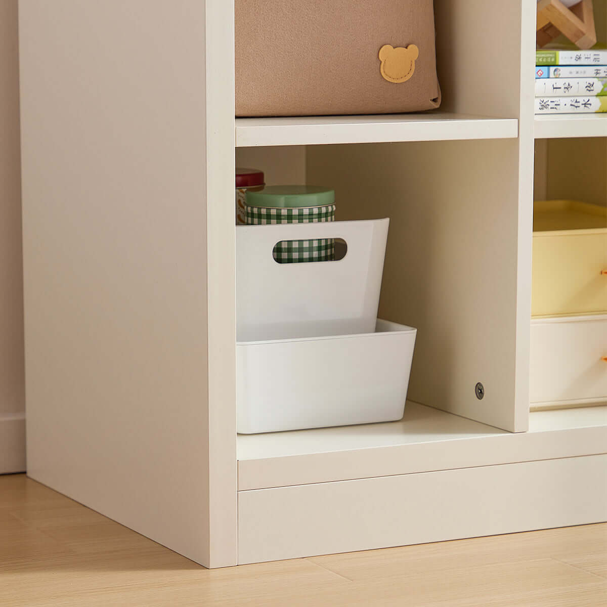 Lucas Kids White Grid Display Cabinet-3