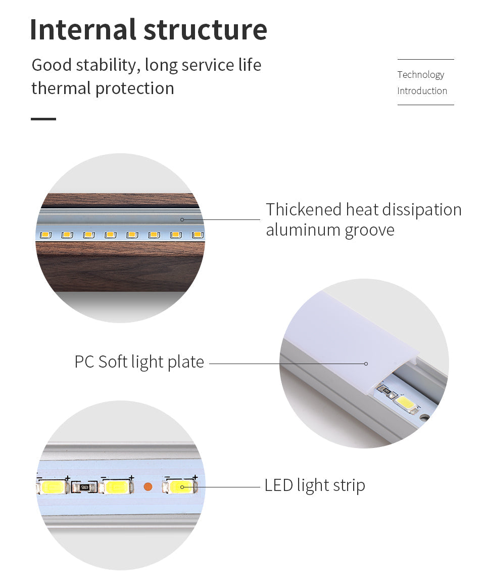 Luxurious Solid Wood Pendant Light-4