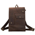 Men's Casual Leather British Backpack