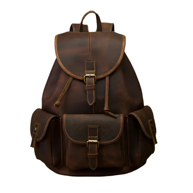 Men's Retro Large Capacity Backpack