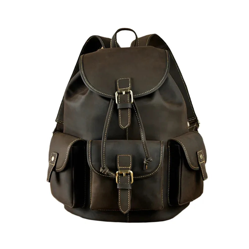 Men's Retro Large Capacity Backpack