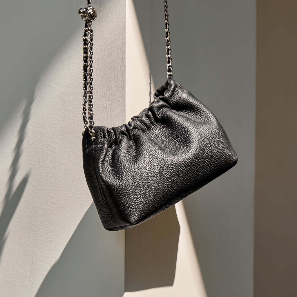 Mini Dumpling Clutch Crossbody Bag-4