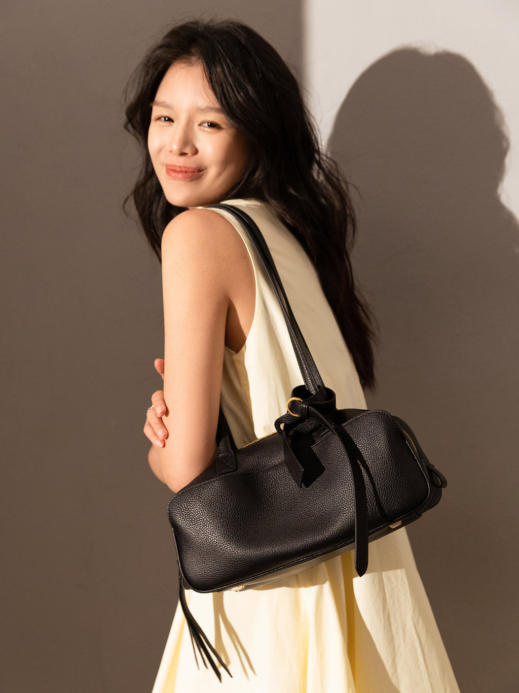 Mini Rectangular Knot Strap Shoulder Bag-3