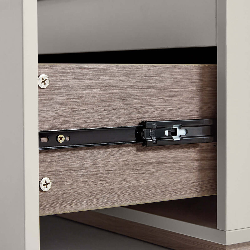 Modern Grey Coffee Table & Side Table Set-1