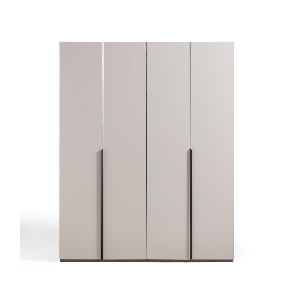 MOE Grey 4 Door Wardrobe-3
