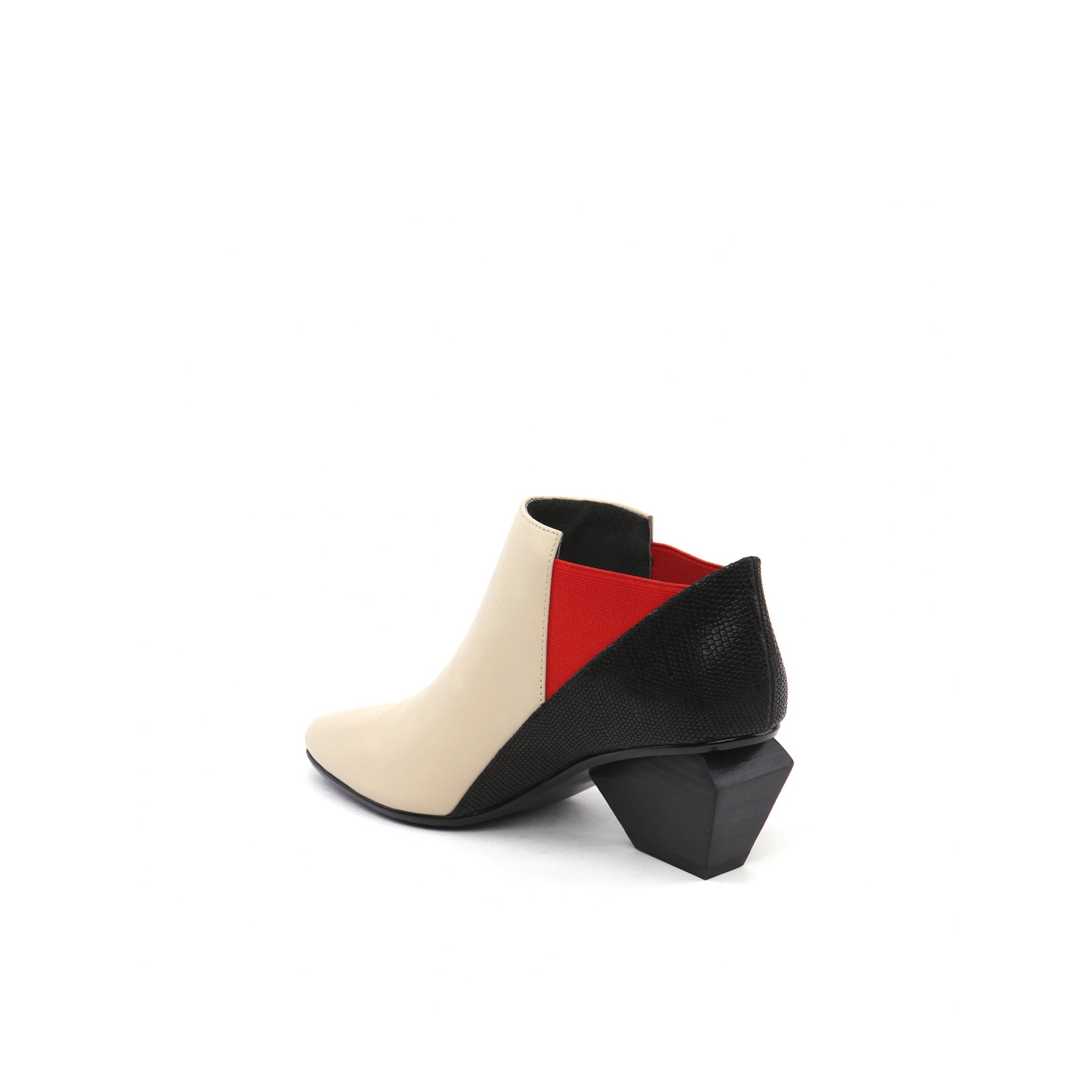 Special Multicolor Low Ankle Boots-3