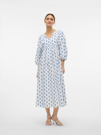 MYKONOS 3/4 TIE DRESS