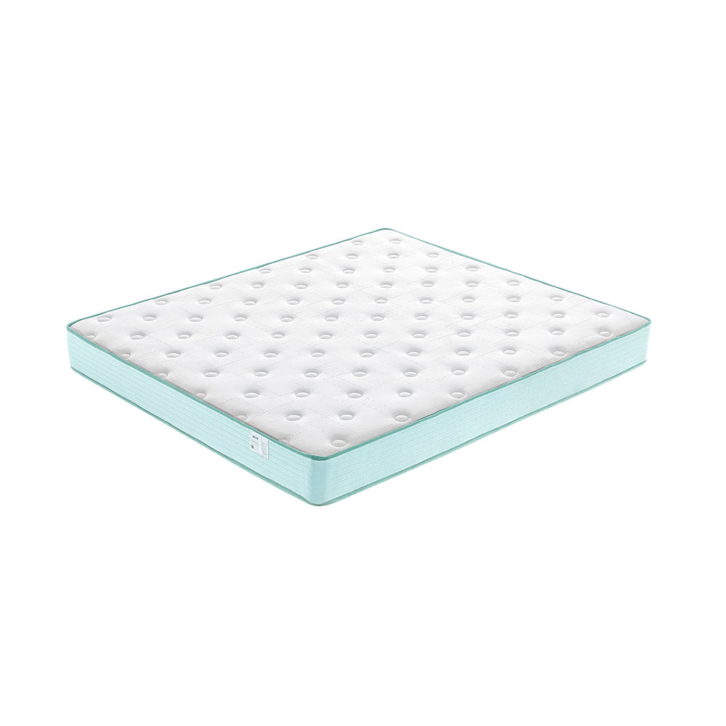 Organic Solid Wood Bed with Mattress Set-3