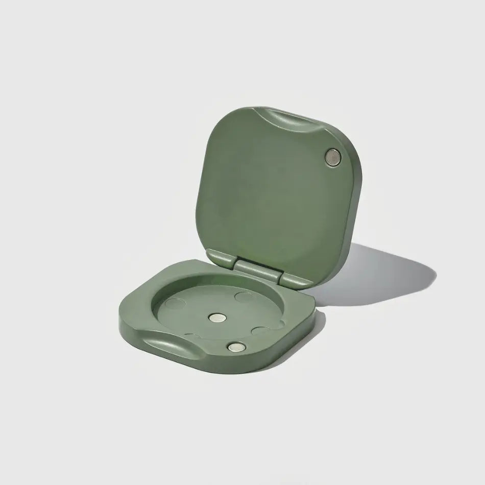 Solides Parfümset - Grünes Etui