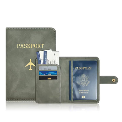 Passfodral & reseplånbok – kompakt RFID-skydd för pass och kort