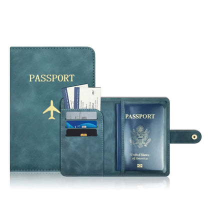 Passfodral & reseplånbok – kompakt RFID-skydd för pass och kort