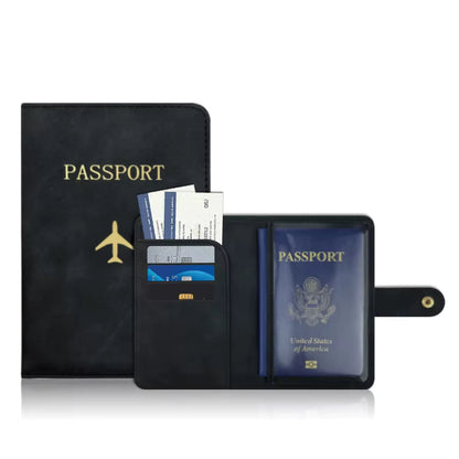 Passfodral & reseplånbok – kompakt RFID-skydd för pass och kort