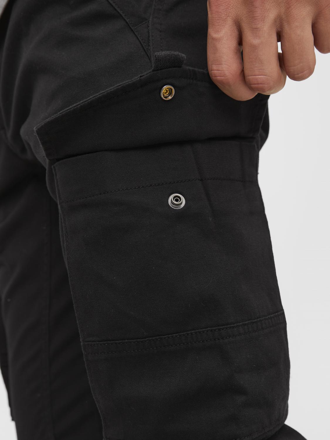 PAUL FLAKE 542 BLACK CARGO PANT