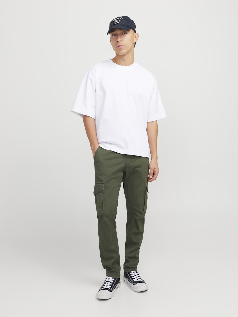 PAUL FLAKE 542 OLIVE CARGO PANT