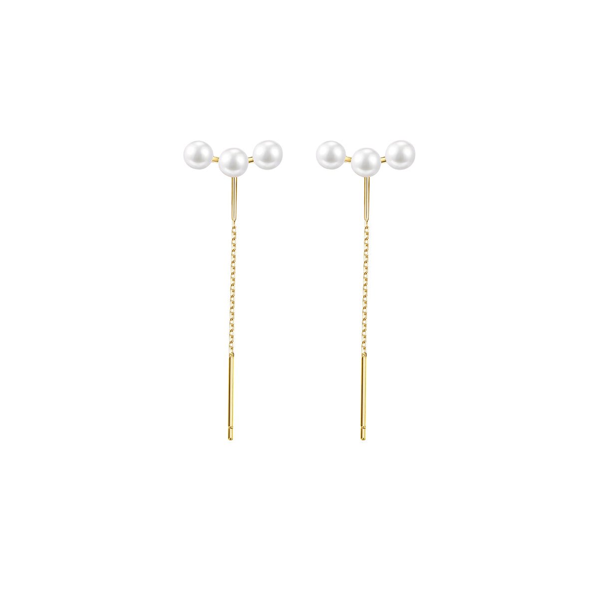 Pearl Collector Gold Earrings Set-1