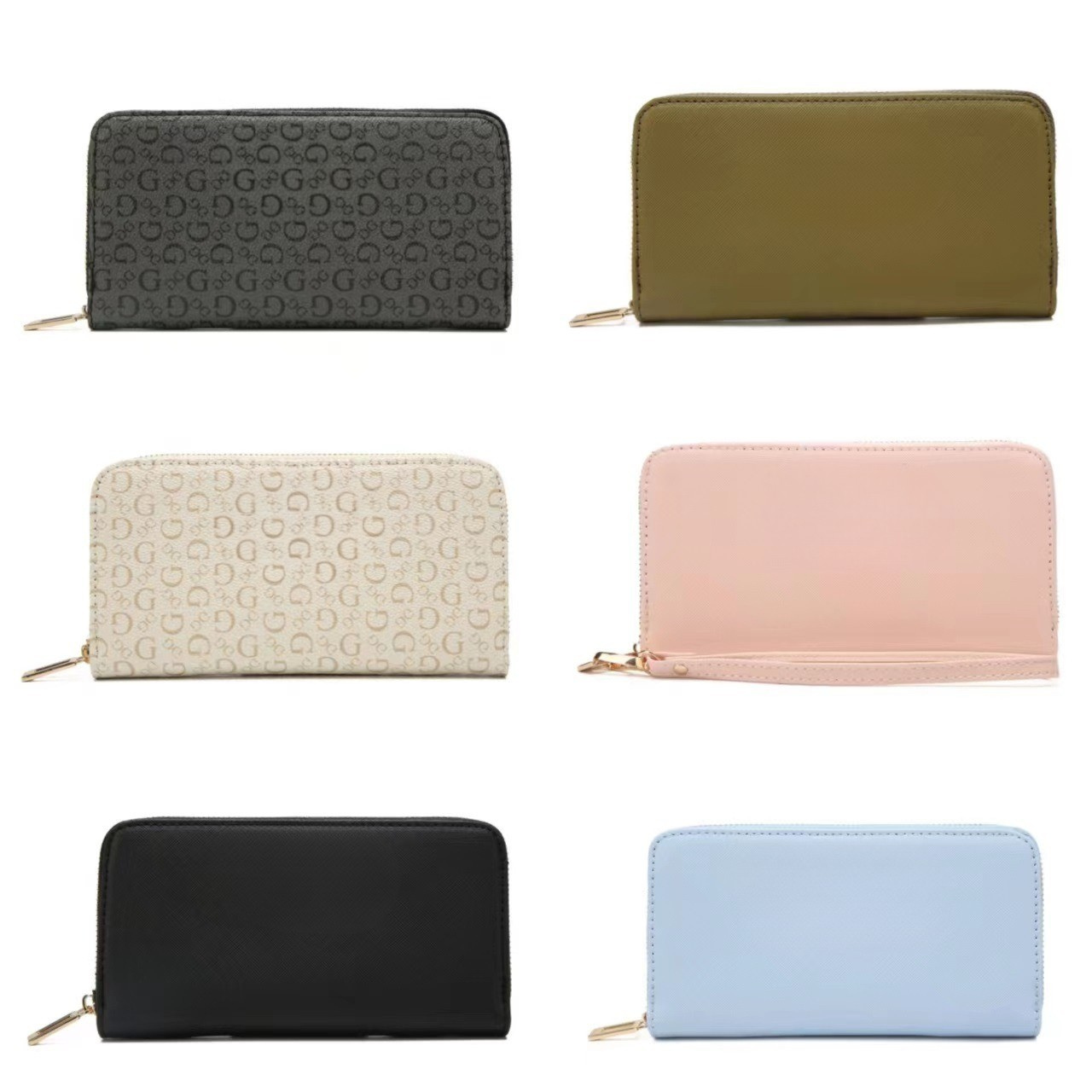 Plånbok Dam – Elegant Plånbok i Läderlook med Kortfack