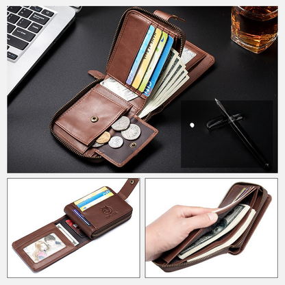 Plånbok Herr – Klassisk Plånbok i Läderlook