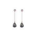 Precious Tear Sapphire Earrings-0