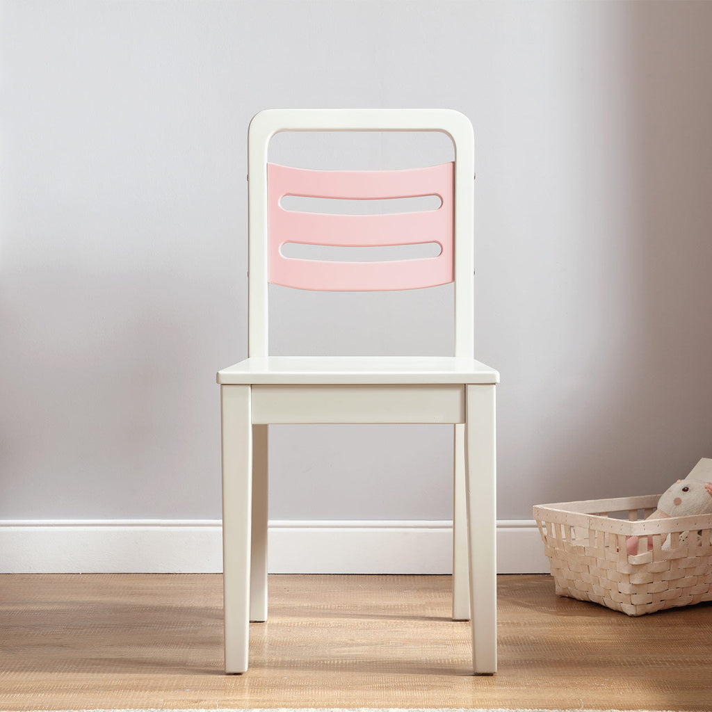Princess Isabella Pink and White Chair-0