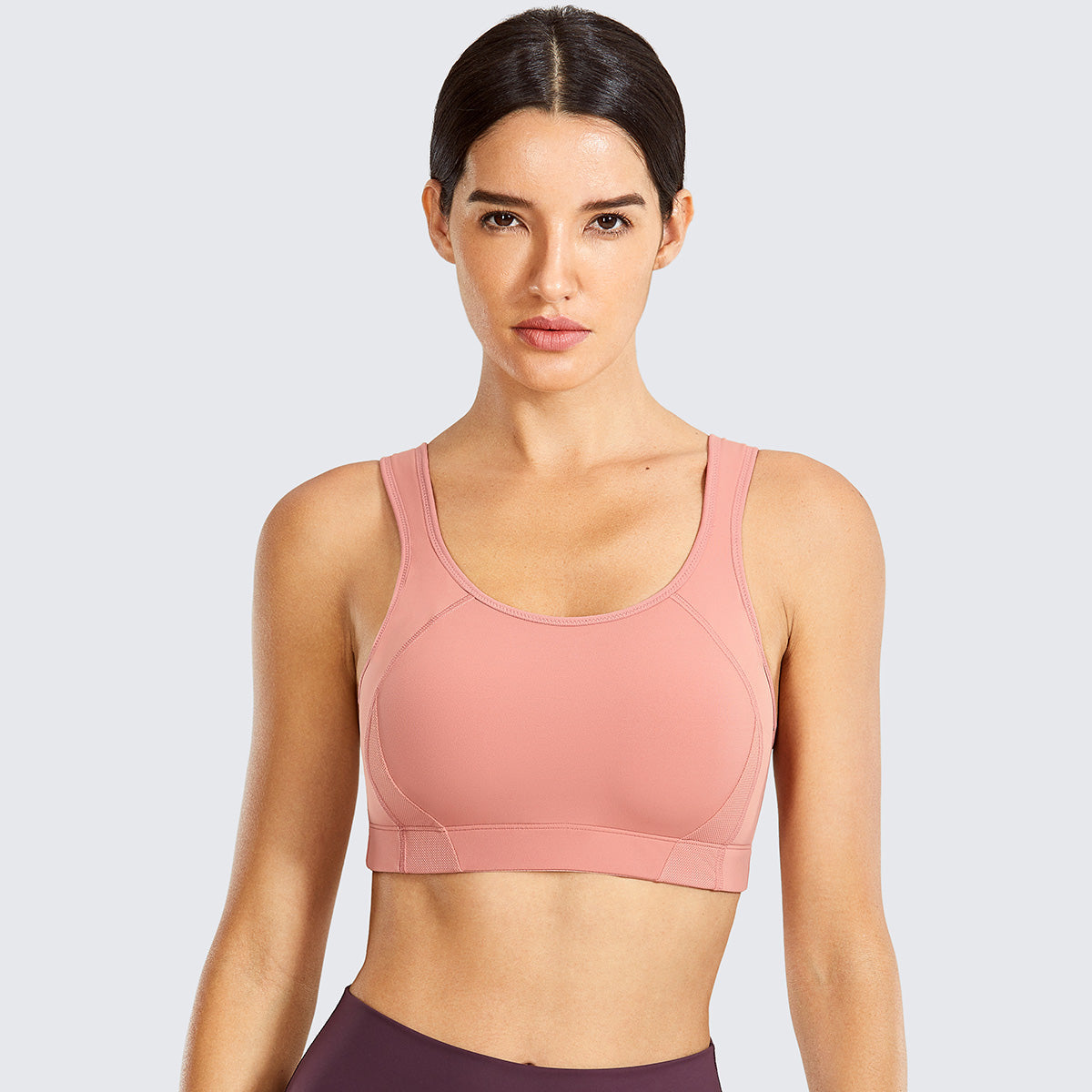 Quick Dry High Impact Padded Wireless Performance Bra-0