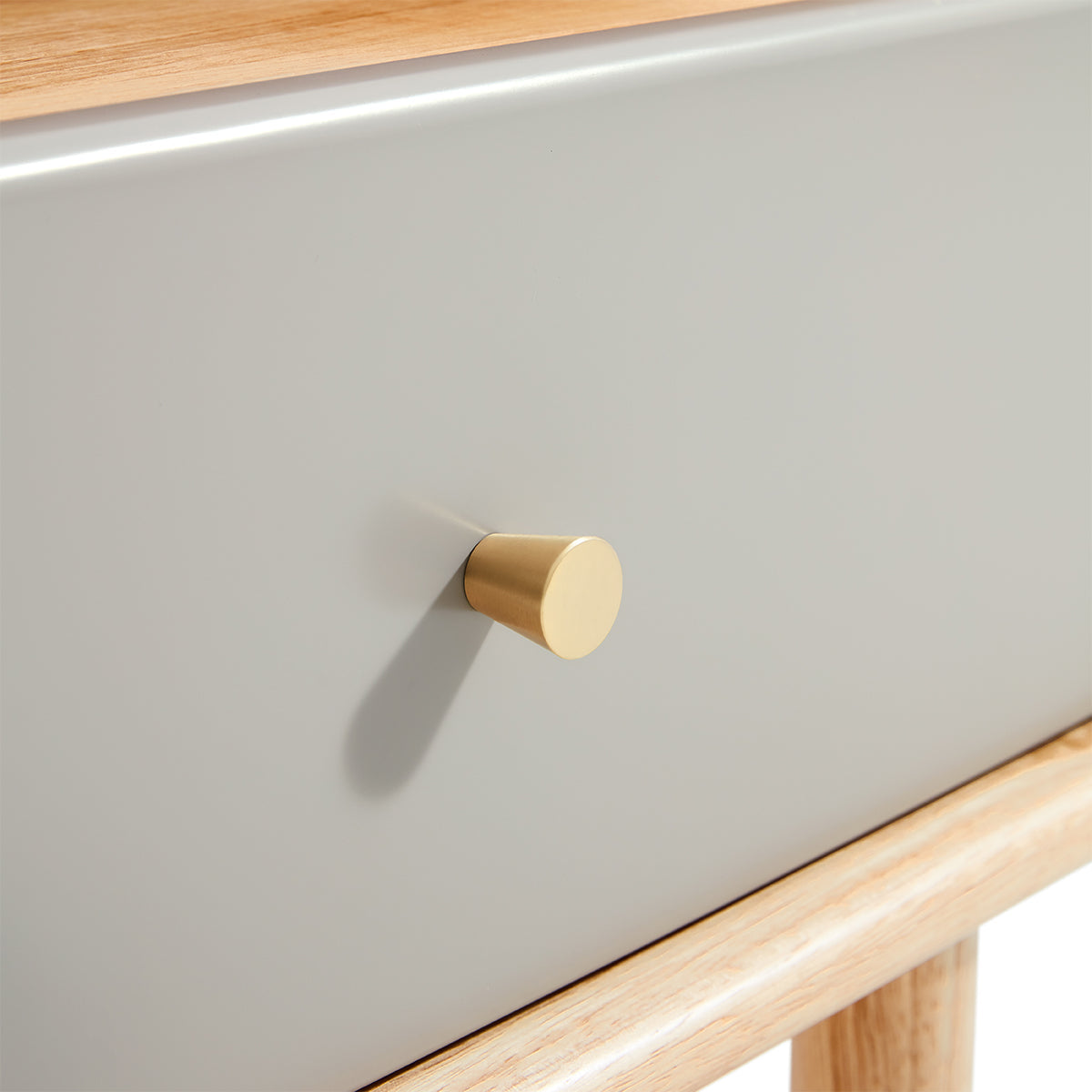 Refreshing Grey Bedside Table-3