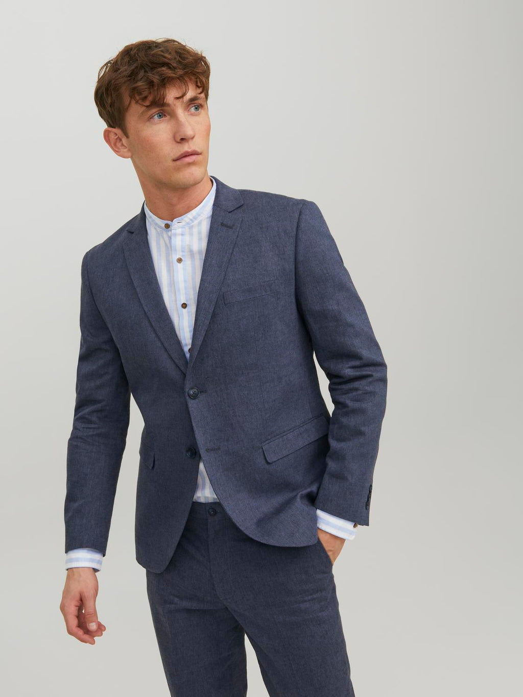 RIVIERA LINEN BLAZER SLIM FIT
