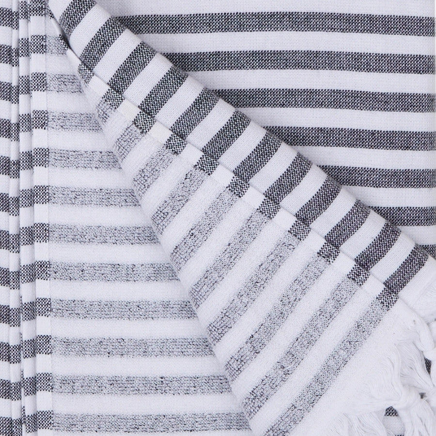 Scandi semifrotté handduk