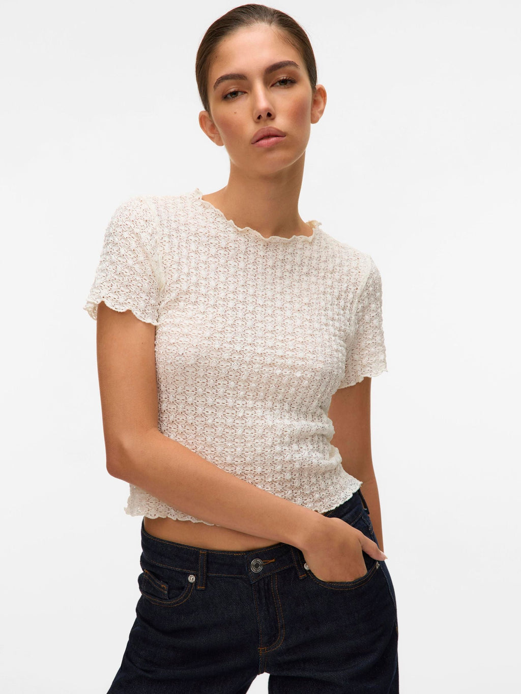 SHELBY SS O-NECK KURZES TOP