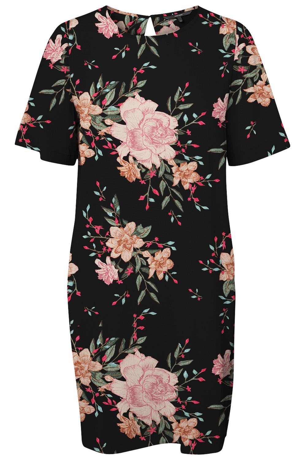 SIMPLY EASY VISC 2/4 KURZES KLEID