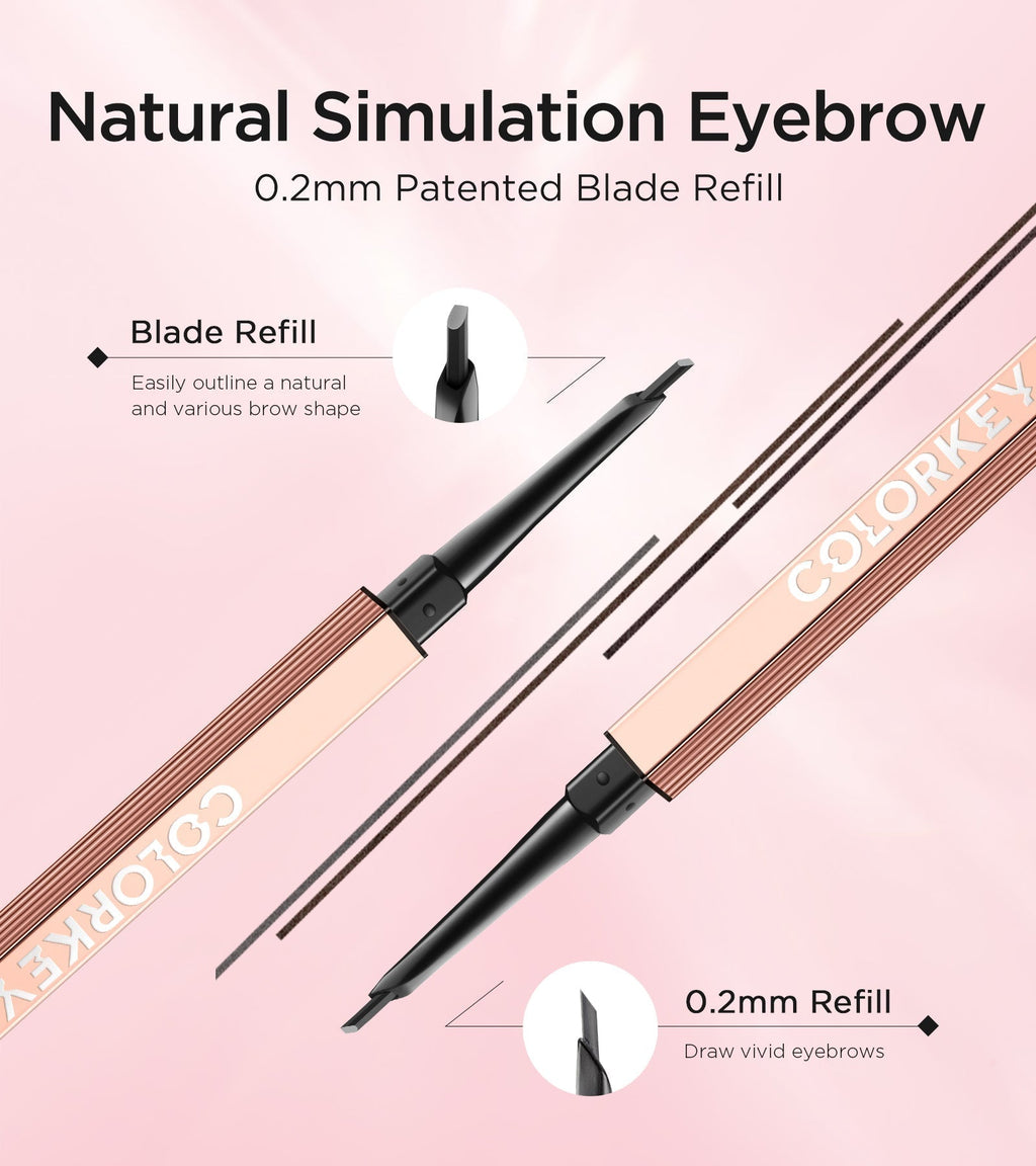 Sketch Eyebrow Pencil Blade Version 04 Gray Brown-2