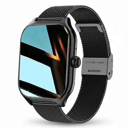 Smartklocka H9 Pro MAX - 2,01" HD-skärm med Bluetooth-samtal och Sportlägen