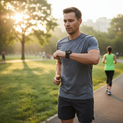 Smartklocka H9 Pro MAX - 2,01" HD-skärm med Bluetooth-samtal och Sportlägen