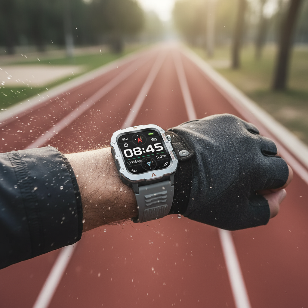 Smartwatch mit GPS und Pulsuhr – Sportuhr