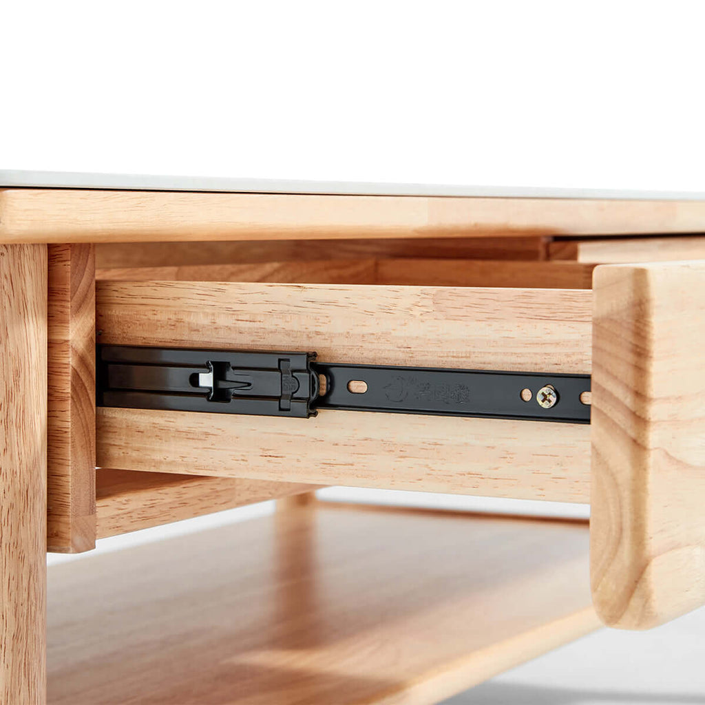 Solid Wood Organic Coffee Table-2