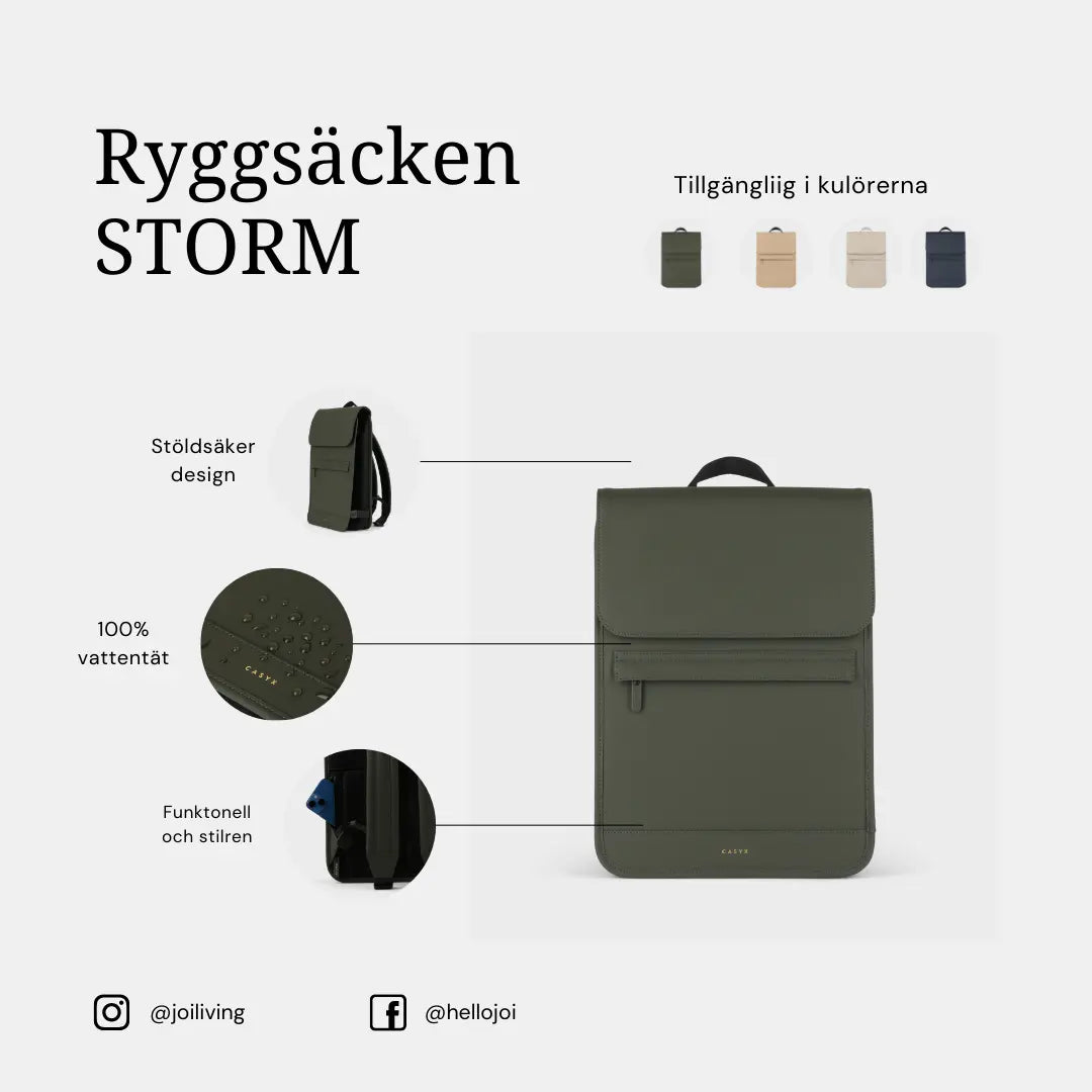 Storm Ryggsäck – Regenwaldgrün