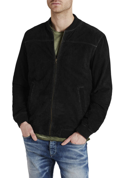 SUEDE BOMBER