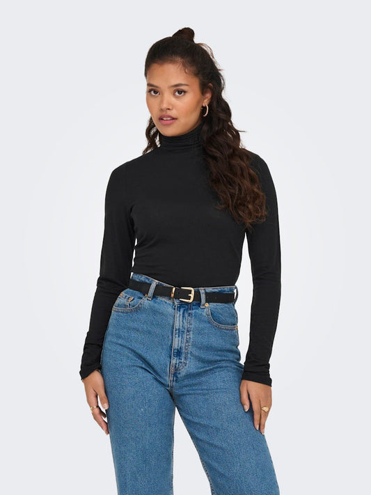 SUMA LS ROLLNECK TOP