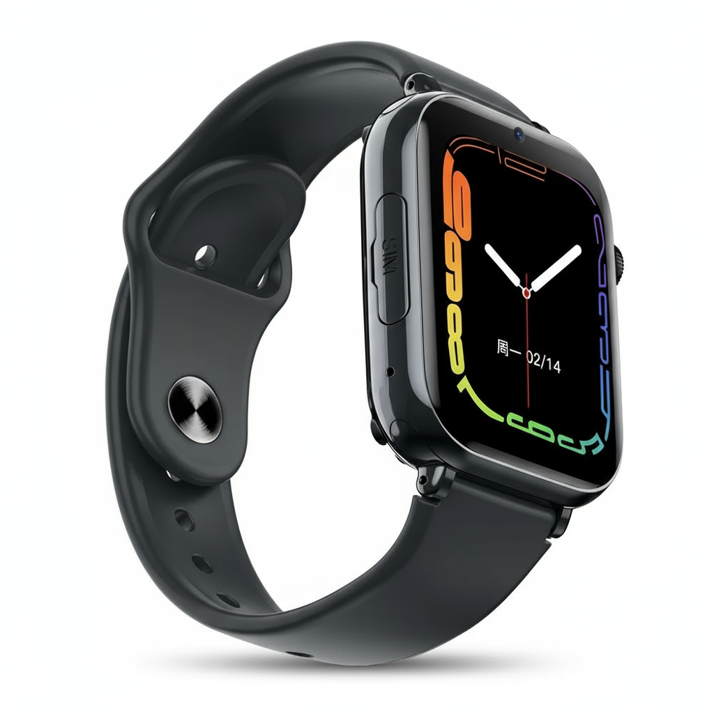 Smartklocka für Barn mit GPS-Benachrichtigung, Videosamt und SOS