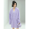 Sweet Relaxed Fit Lavender Cardigan-0