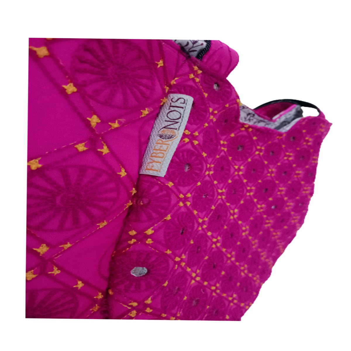 Handmade Antique Jazzberry Jam Tote Bag-2