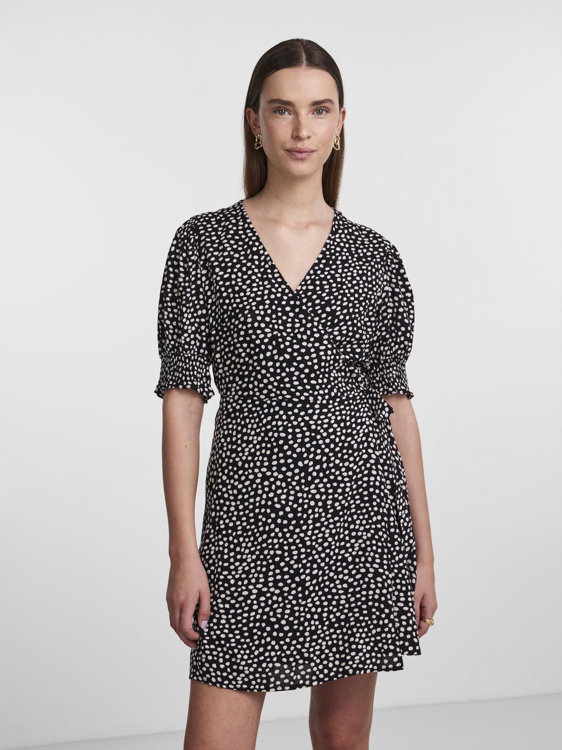 TALA 2/4 WRAP DRESS