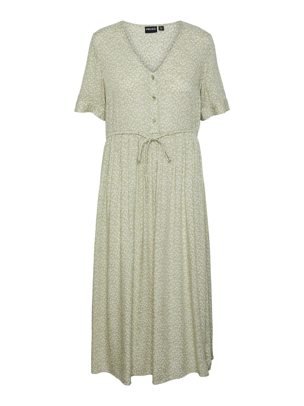 TALA SS STRING TIE MIDI DRESS