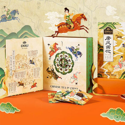 Tang Dynasty Heritage 4 Flavoured Tea Gift Pack 57.5g (20 Tea Bags)-3