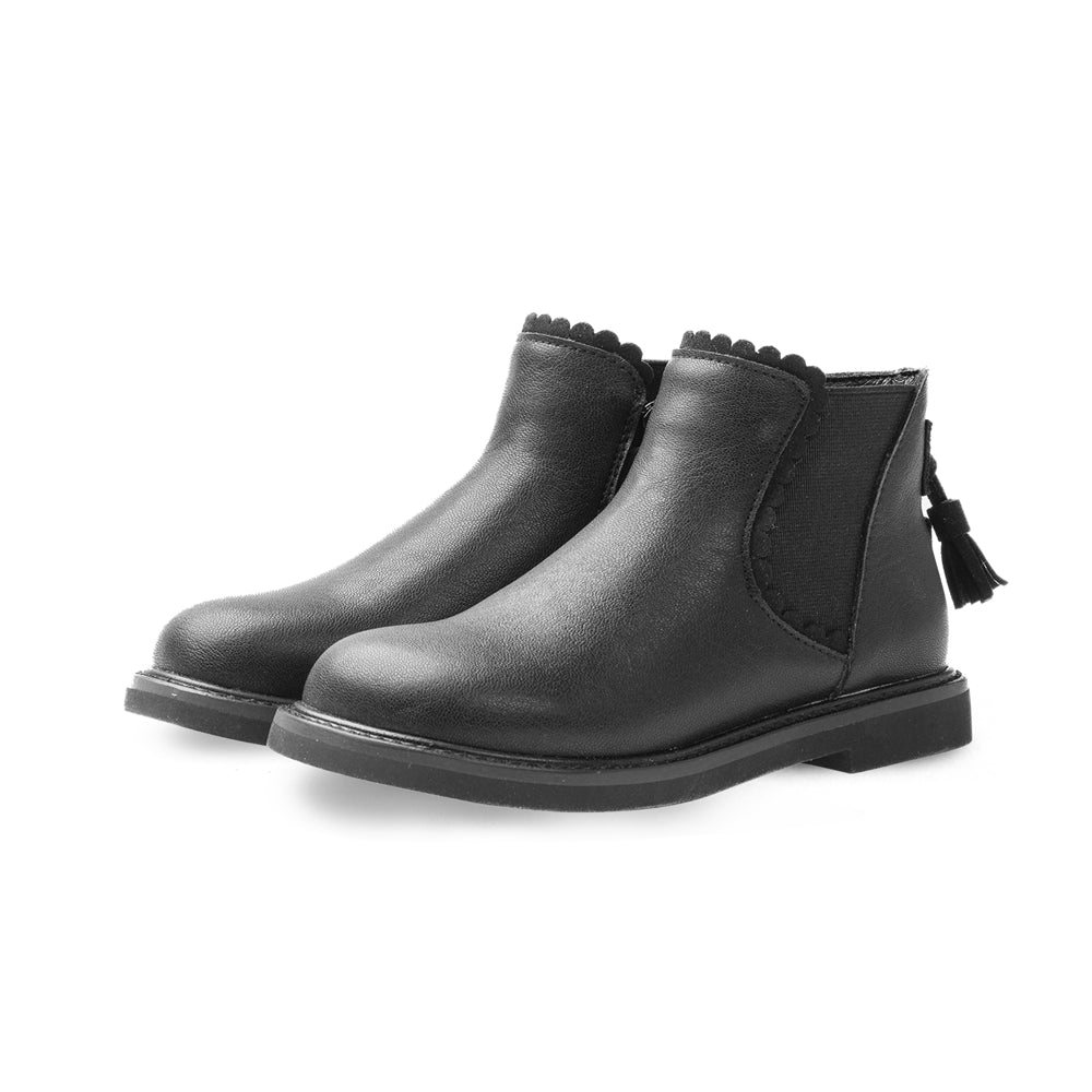 Tassel Tail Kids Chelsea Boots-1