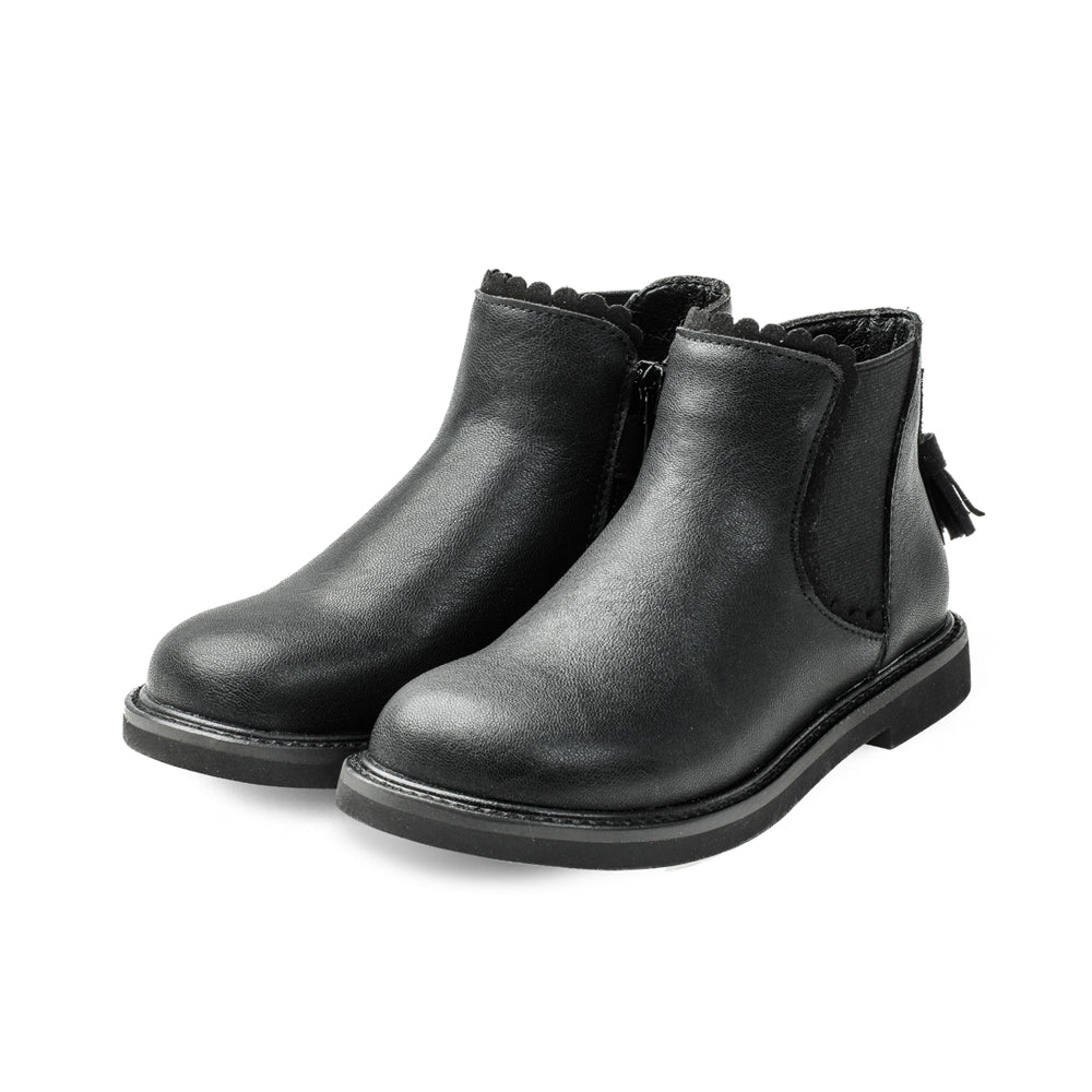 Tassel Tail Kids Chelsea Boots-2