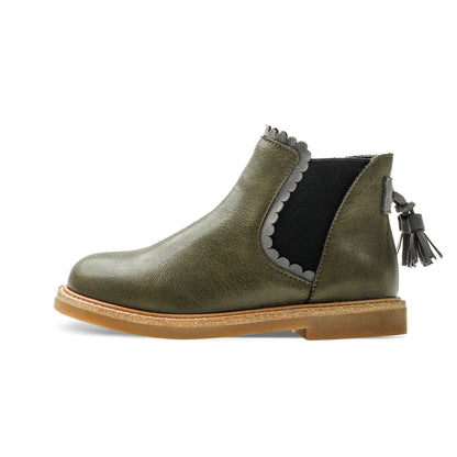 Tassel Tail Kids Chelsea Boots-5