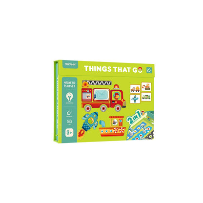 Things That Go Magenetic Playset-0