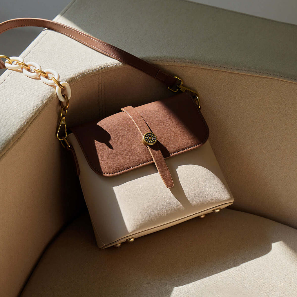 Timeless Flap Leather Shoulder Bag-3